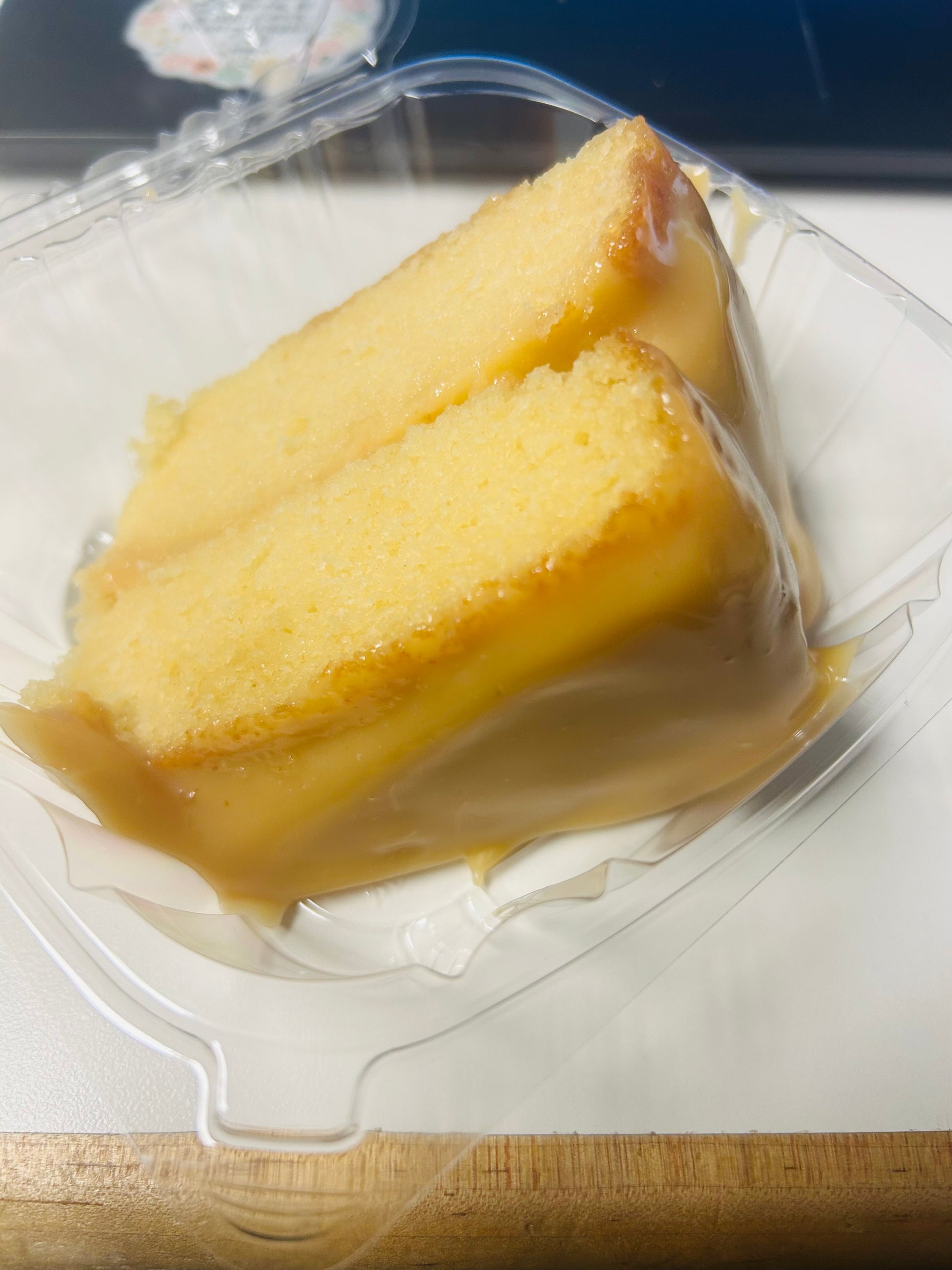 Caramel Cake Slice