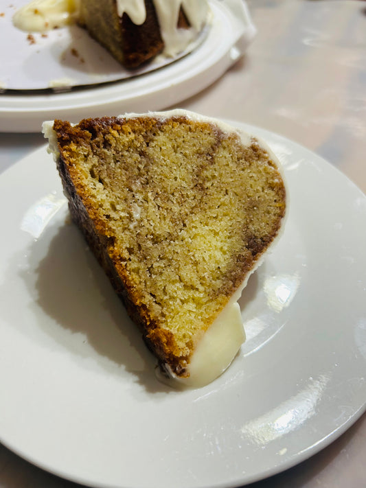 Cinnamon Roll Pound Cake