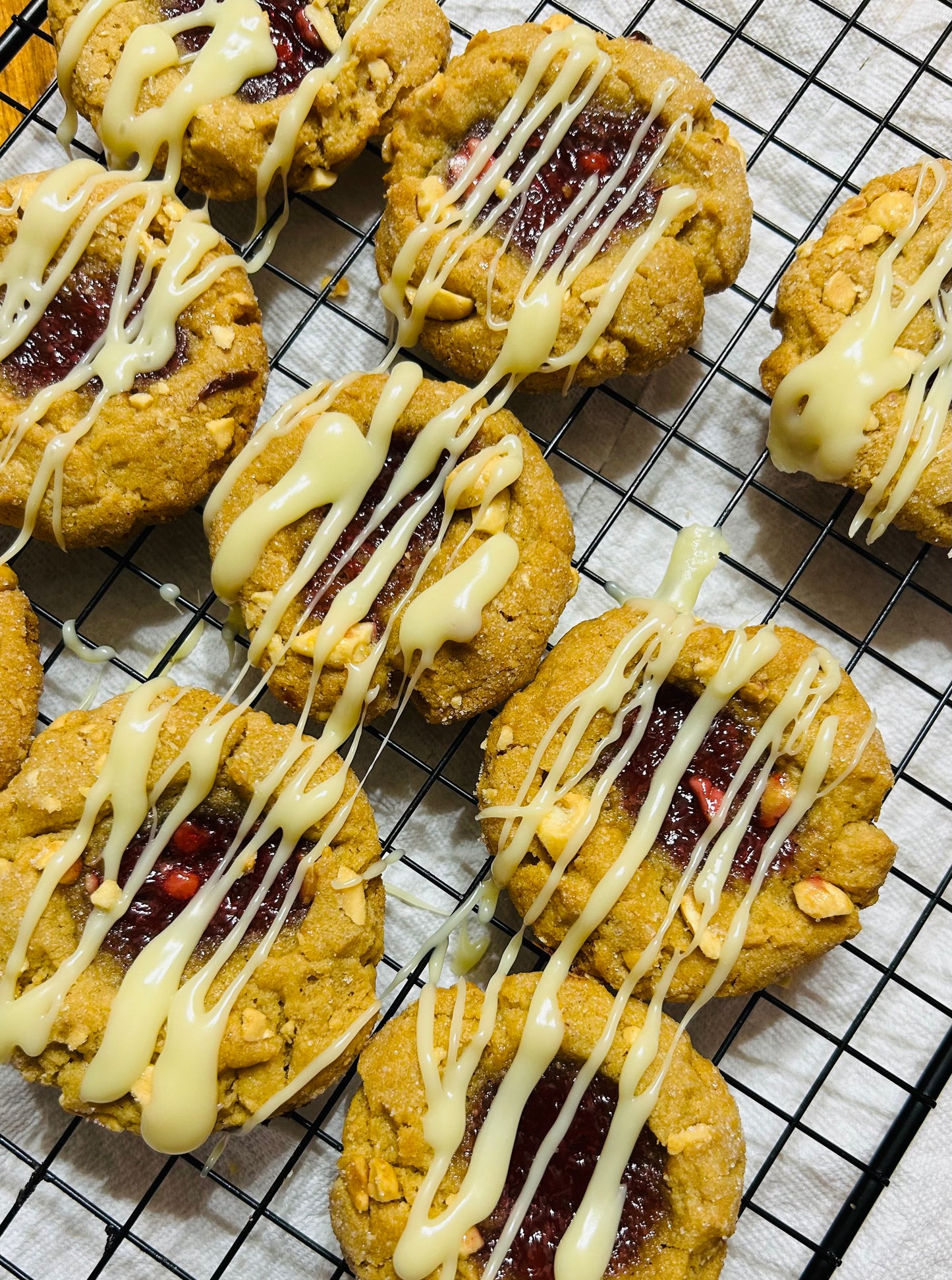 Peanut Butter and Jelly Cookies
