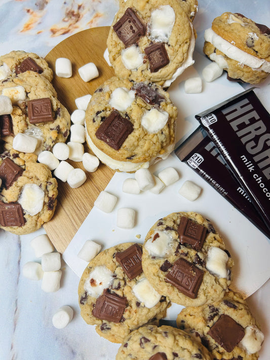 S'mores Chocolate Chip Cookie